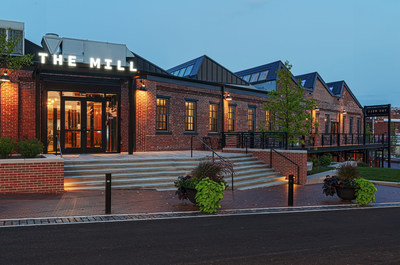 The Mill, a nonprofit center for entrepreneurship and coworking in Bloomington, Indiana, is located in a century-old former furniture factory. An award-winning renovation in 2018 preserved the iconic sawtooth roof and other historic features, while rebuilding the 19,000 square foot interior to support tech startups, remote workers, and others in need of 21st century tech amenities. The Mill's space includes coworking desks, private offices, conference rooms, an event hall, a café, and more.