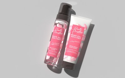 Carol’s Daughter Wash Day Delight Gel-To-Foam Styler and Cream-Serum Moisturizer with Rose Water and Glycerin