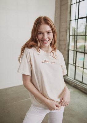 Hass Apparel launches Natural as Love organic cotton t-shirt.