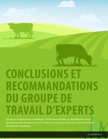 Rapport complet du Groupe de travail d'experts sur les suppléments alimentaires pour les vaches laitières (Groupe CNW/Expert Working Group on feed supplementation)