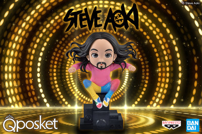 DJ Steve Aoki Joins the Q posket Collectible Figure Line