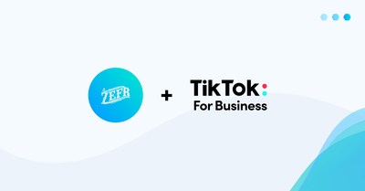 Zefr se asocia con TikTok para proporcionar a los anunciantes la medición y verificación de Brand Safety y Brand Suitability, siguiendo los estándares GARM de la industria. (PRNewsfoto/Zefr)