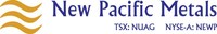 New Pacific Metals Logo (CNW Group/New Pacific Metals Corp.)