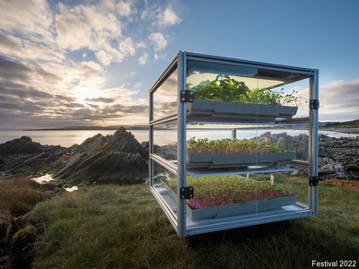 An Unexpected Garden in Scotland, part of the Dandelion project commissioned for UNBOXED 2022, a program of art and community projects celebrating innovation and creativity across the UK. Credit: Festival 2022