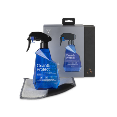 Austere Clean & Protect is a specially formulated solution to care for all of your devices. It features a gentle blend of cleaning ingredients to produce an anti-bacterial, ammonia-free solution that will eradicate germs and eliminate static build-up harmful to your electronics.