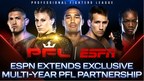 PROFESSIONAL FIGHTERS LEAGUE REACHES MULTI-YEAR RENEWAL WITH ESPN ...