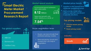 Global Smart Electric Meter Sourcing and Procurement Market Will Have an Incremental Spend of USD 8.12 Billion: SpendEdge