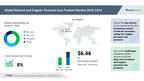 The Natural and Organic Personal Care Product Market to Record 5.90% Y-O-Y Growth Rate in 2021 | L'Oréal SA - The company, in collaboration with Albéa Services SAS, launched a paper-based cosmetic tube in November 2019 | Technavio
