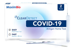 Maxim Biomedical Inc. Receives EUA for New ClearDetect™ COVID-19 Antigen Home Test