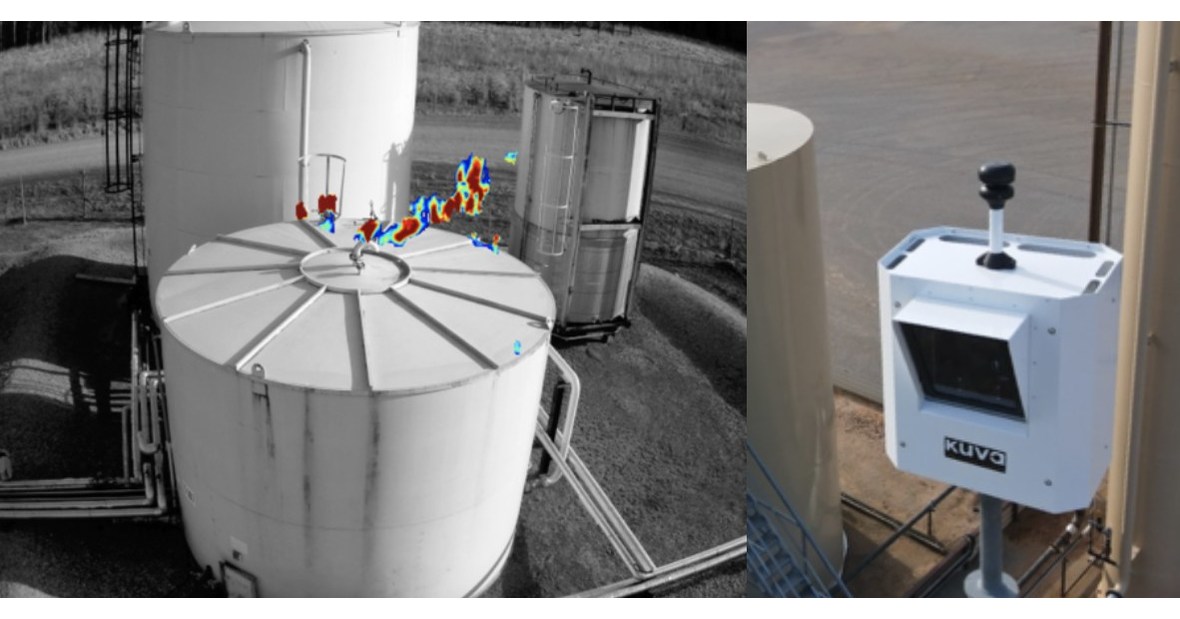 Kuva Systems' Continuous Optical Gas Imaging Camera for Methane