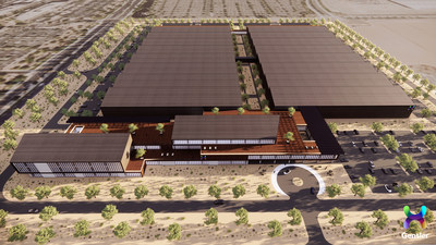 XNRGY's new one million square foot manufacturing facility (CNW Group/XNRGY Climate Systems ULC)
