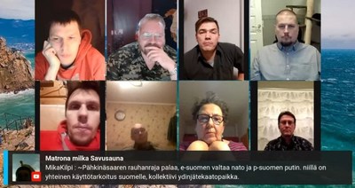 Finns Party Representative Ville-Veikko Elomaa suggests Finland will not benefit from NATO membership during online discussion
