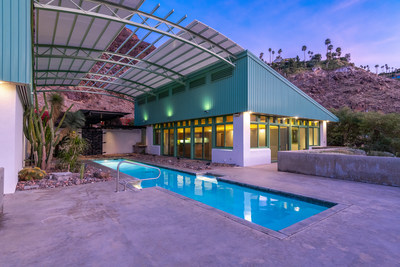 The Norton House, Palm Springs, California.  Designed by Jersey Devil Design Build. Photo by Patrick Ketchum.
