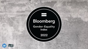 2U, Inc. Named to 2022 Bloomberg Gender-Equality Index for its Continued Leadership in Driving Workplace Gender Equality