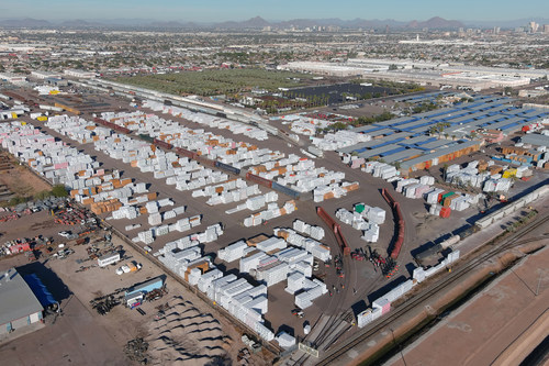 The PCI Reload transload facility, Phoenix, Arizona.