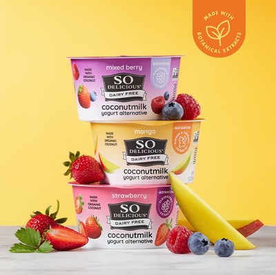 Take a break with new So Delicious® Dairy Free Yogurt Alternatives with Botanical Extracts