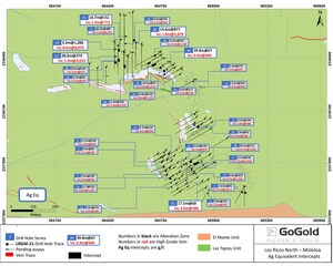 GoGold Announces More Excellent Drilling Results at Mololoa in Los Ricos North