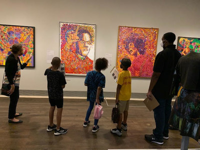 BANF grantee Community Artists' Collective hosts programs like ARTSummer in collaboration with SHAPE Community Center and The Museum of Fine Arts, Houston.