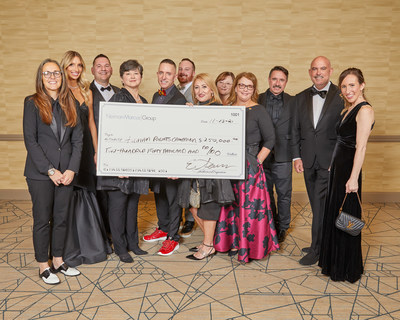 NMG presented a $250,000 donation to HRC leadership at the 2021 Black Tie Dinner in Dallas to benefit HRC and Dallas nonprofits supporting the LGBTQ+ community