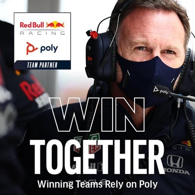 Poly is the official headset and video conferencing hardware partner of Red Bull Racing