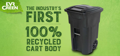 Toter's new EVR-Green cart features a cart body made from 100% recycled materials.