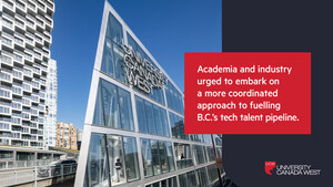 Academia and industry urged to embark on a more coordinated approach to fuelling British Columbia's tech talent pipeline, reveals new report by University Canada West