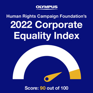 Olympus Earns High Marks in Human Rights Campaign Foundation's 2022 Corporate Equality Index
