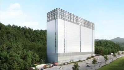 Rendering of Equinix SL2x xScale Data Center in Seoul, Korea