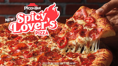 Pizza Hut expands its Lover’s line and brings the heat to the masses with its biggest launch of the year: Spicy Lover’s Pizza and its three trailblazing recipes.