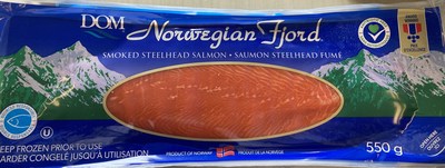 Saumon Steelhead fumé Norwegian Fjord (Groupe CNW/Ministère de l'Agriculture, des Pêcheries et de l'Alimentation)
