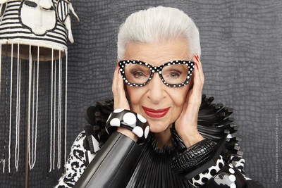 Bone Health and Osteoporosis Foundation Ambassador Iris Apfel, Photo courtesy of Ruvén Afanador for Zenni Eyewear