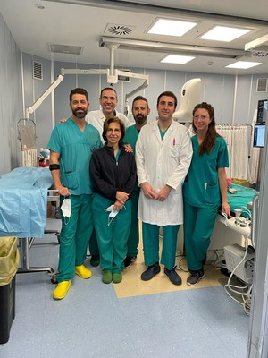 TRANSFORM II RCT - index patient enrollment at Sandro Pertini Hospital, Rome, by the team of Dr. Alessandro Sciahbasi