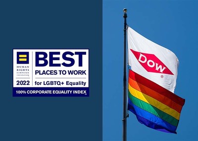 Recognition marks Dow’s 17th consecutive year receiving a perfect score on the Corporate Equality Index