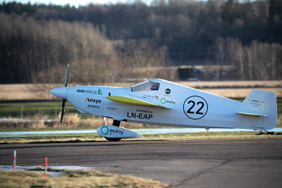 The Nordic Air Racing Team, competing in Air Race E, used Ansys multiphysics simulation solutions to optimize aerodynamics, cooling systems, and battery design and performance before executing the demonstration flight.