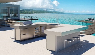 Marine and Coastal Grade Undercounter Refrigeration with Perlick Armor