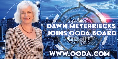 Former Deputy Director of CIA for Science and Technology Dawn Meyerriecks to provide critical insight into emerging technology risks and opportunities to OODA LLC.