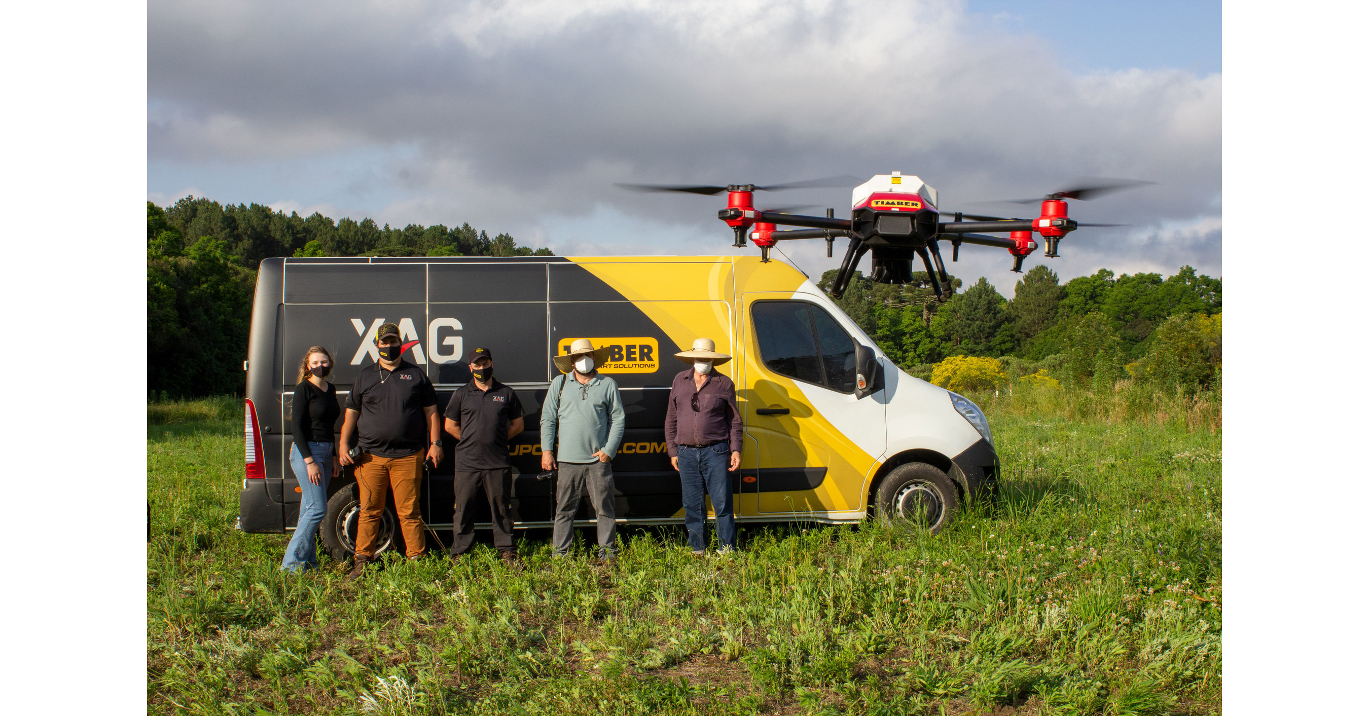 Brasil apresenta drones agr&iacute;colas da XAG para plantar &aacute;rvores