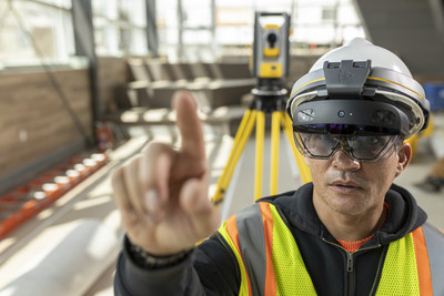 Trimble Introduces Mixed Reality for Construction Layout with FieldLink MR