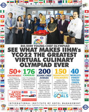 Over 50 countries, 200 chef judges and 150 hospitality stalwarts unite at the Virtual Opening Ceremony of the 8th International IIHM Young Chef Olympiad