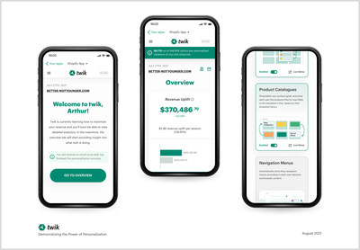 Twik the first autonomous personalization app (PRNewsfoto/Twik Technologies Ltd)