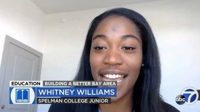 Spelman College's Whitney Williams is one of hundreds of vetted undergrads on VIDSIG.com