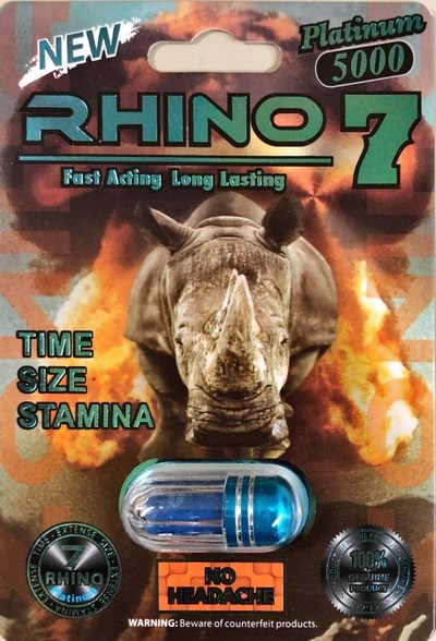 Rhino 7 Platinum 5000 - Performance sexuelle (Groupe CNW/Santé Canada)