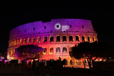 Coliseo Romano (créditos: Alessio Rubicondi) (PRNewsfoto/World NTD Day)