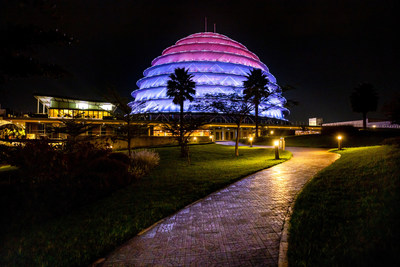 Centro de Convenciones de Kigali en Ruanda (créditos: Andre Rugema) (PRNewsfoto/World NTD Day)
