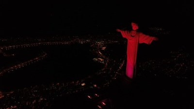Cristo Redentor en Brasil (créditos: Roberto Antunes) (PRNewsfoto/World NTD Day)