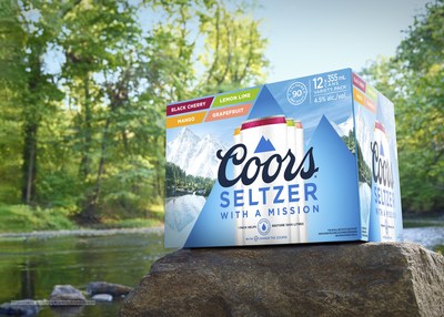Coors Seltzer: The hard seltzer with a mission (CNW Group/Molson Coors Canada)