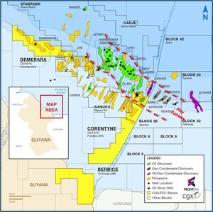 JOINT VENTURE ANNOUNCES DISCOVERY AT KAWA-1 WELL, OFFSHORE GUYANA