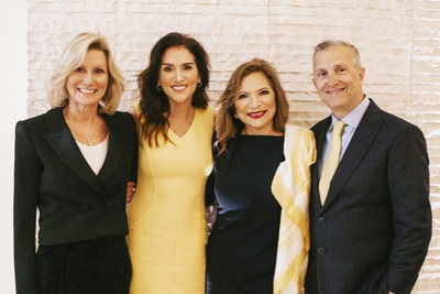 Annbeth Eschbach, CEO, Corporate,  with Gina Bartasi, Founder and CEO of Kindbody, with Angeline Beltsos,  Founder and CEO, and Greg Poulos, President, of Vios Fertility Institute. At Kindbody, Beltsos will become the CEO, Clinical, and Poulos will assume the role of President of the combined company. Bartasi will oversee a newly formed holding company leading expansion and vision for the combined entity.