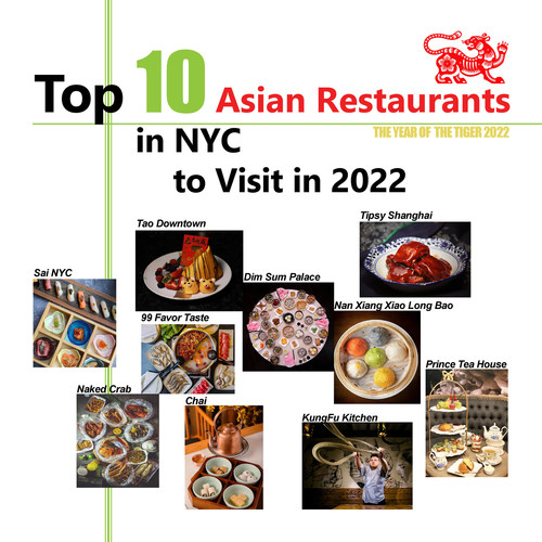 Daily Media Studio Announces Top 10 Asian Restaurants in NYC to Visit in 2022