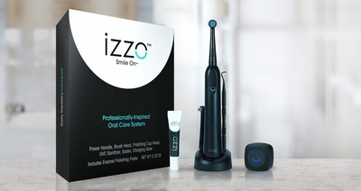 izzo 4-in-1 oral care system for at-home dental care. izzo 4-in-1 oral care system for at-home dental care.